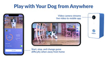 Load image into Gallery viewer, PupPod Gaming, Training, and Enrichment System for Dogs - Positive Reinforcement Puzzle Toy, Video Feeder, and Mobile App